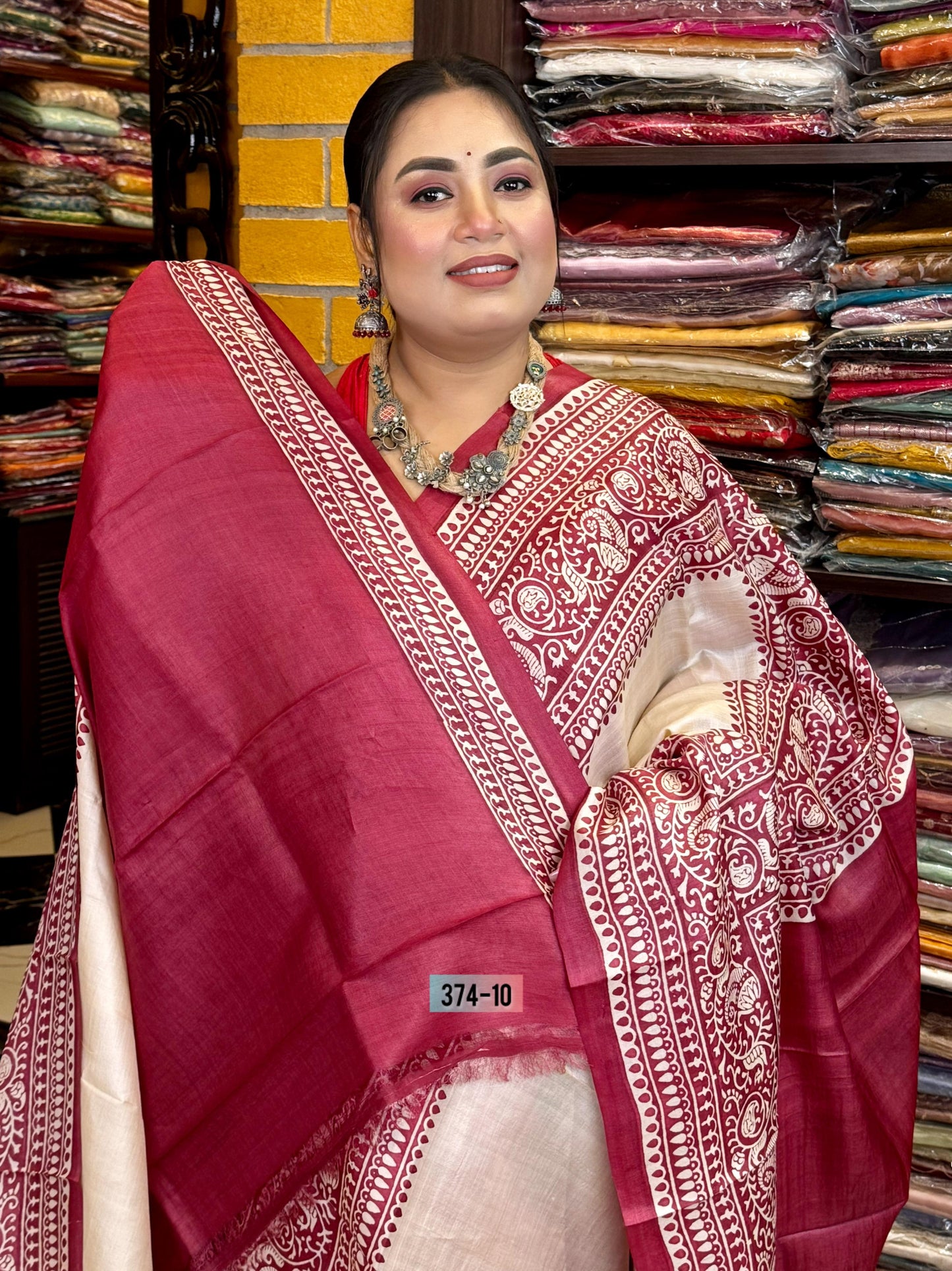 Handloom Tussar