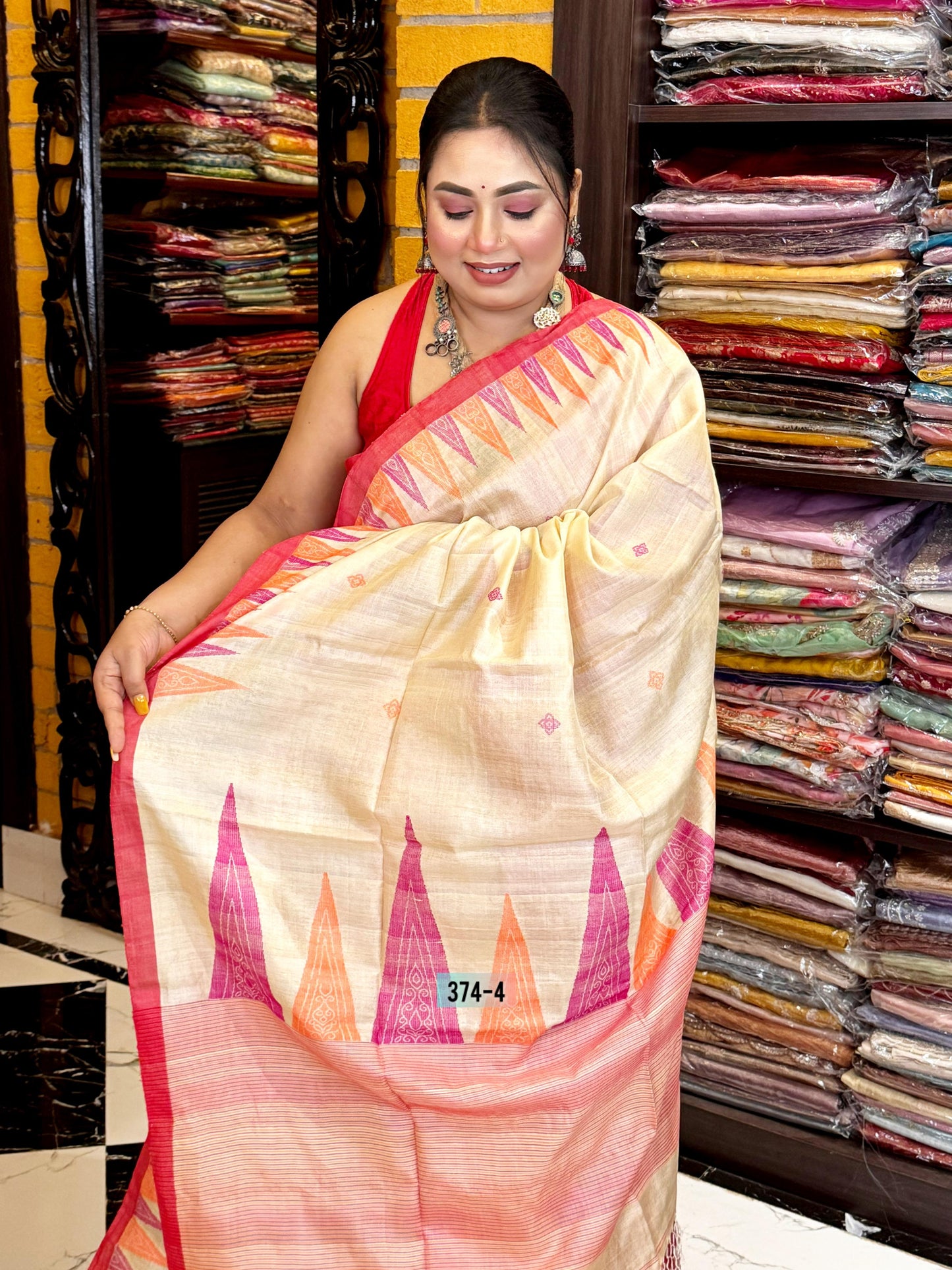 Handloom Tussar