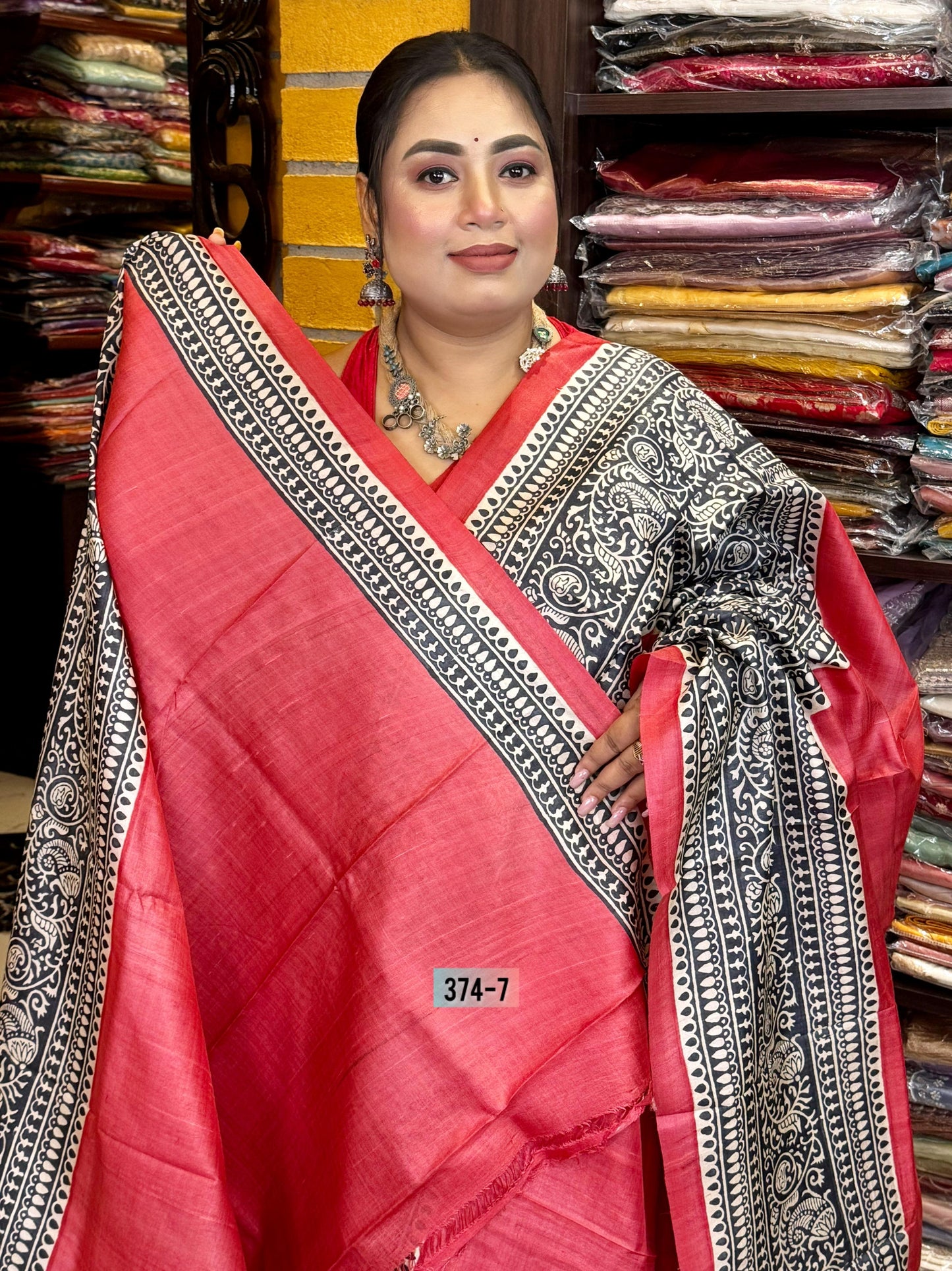 Handloom Tussar