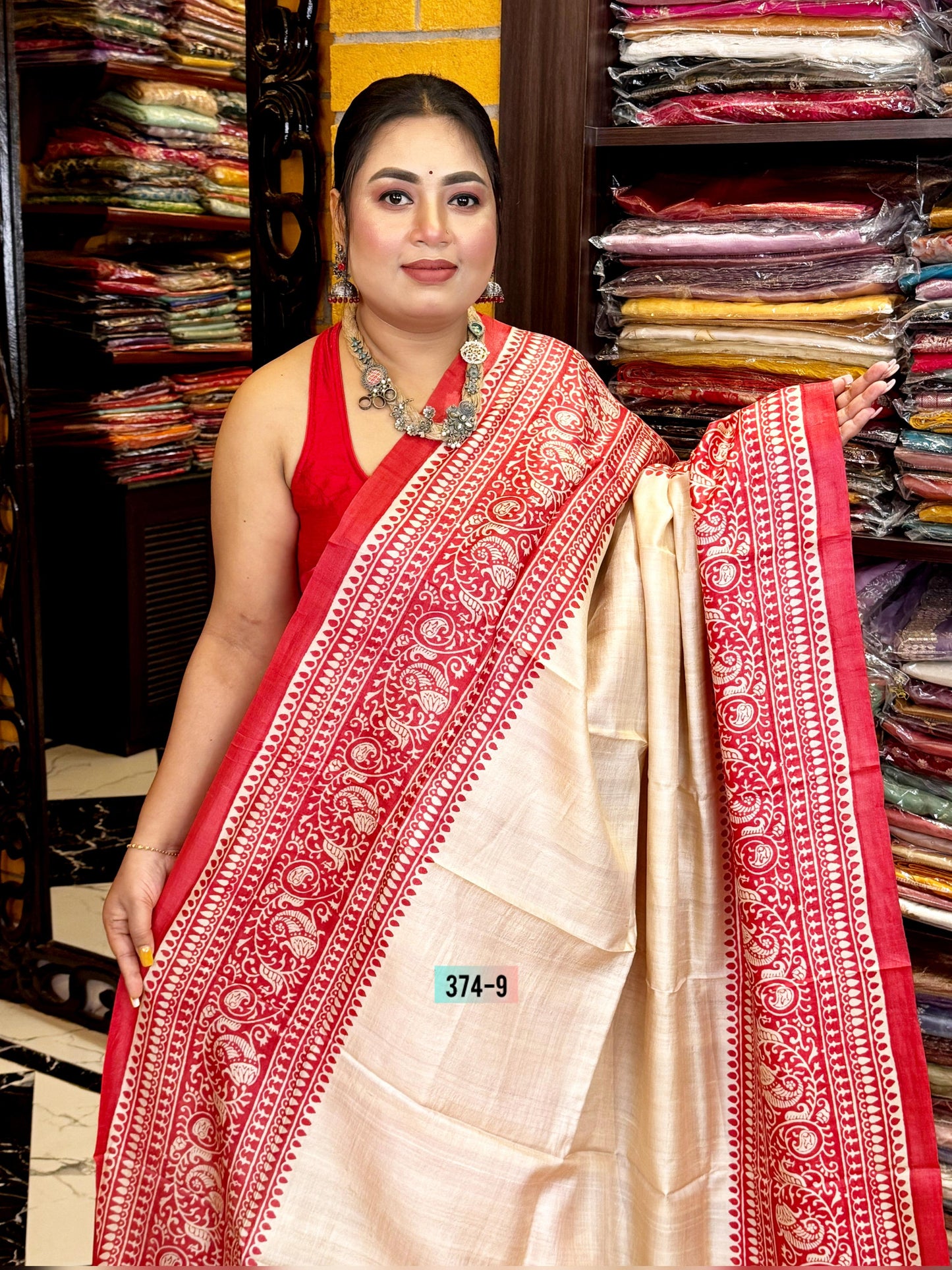 Handloom Tussar