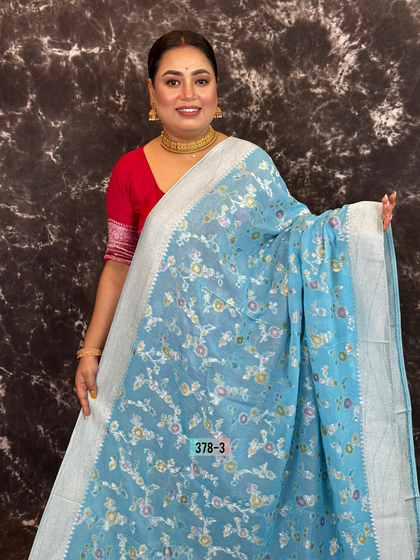 Semi Khaddi Georgette