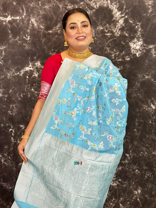 Semi Khaddi Georgette