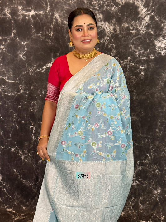 Semi Khaddi Georgette