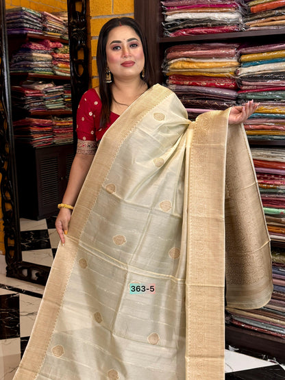 Semi Raw Silk Benarasi