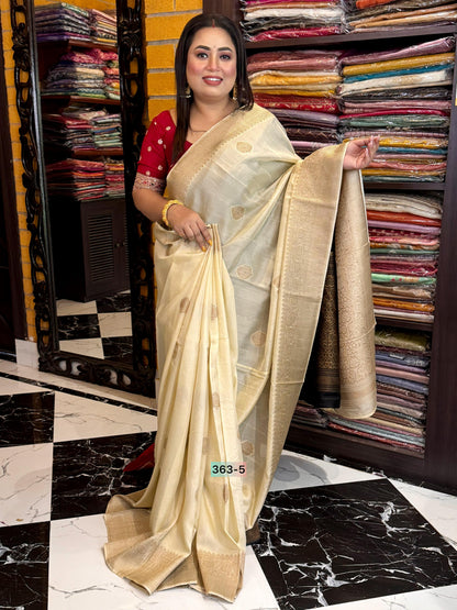 Semi Raw Silk Benarasi