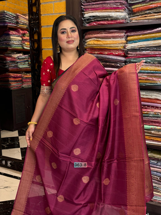 Semi Raw Silk Benarasi