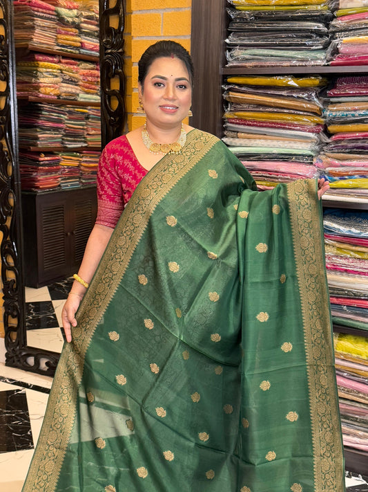 Semi Raw Silk Benarasi