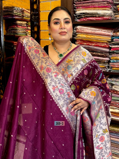 Tussar Georgette