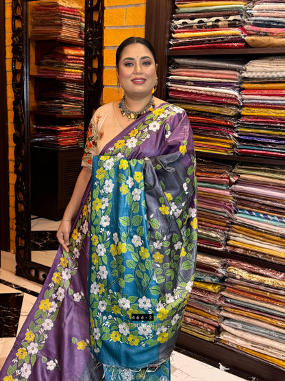 Tussar kantha