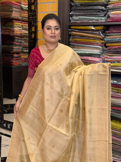 Semi Raw Silk Benarasi