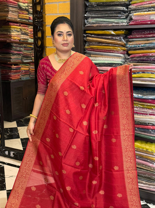 Semi Raw Silk Benarasi