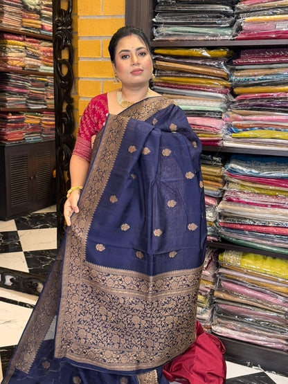 Semi Raw Silk Benarasi