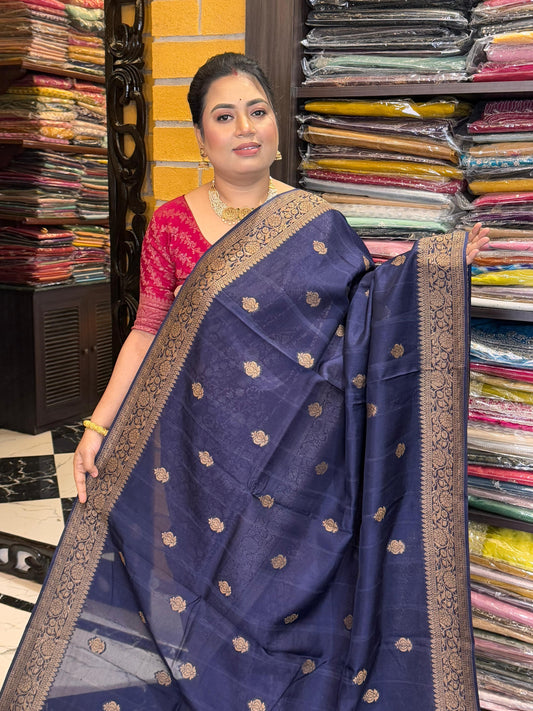 Semi Raw Silk Benarasi